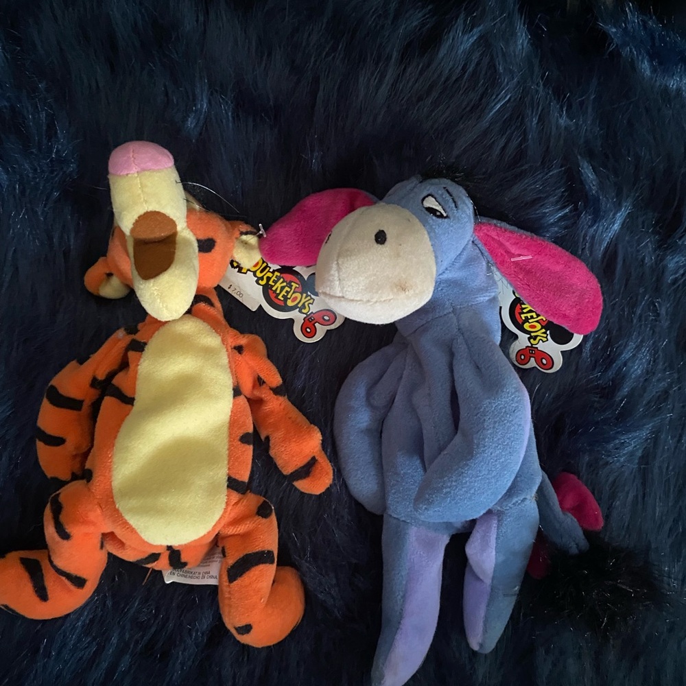 Disney Tigger and Eeyore Plush lot of 2